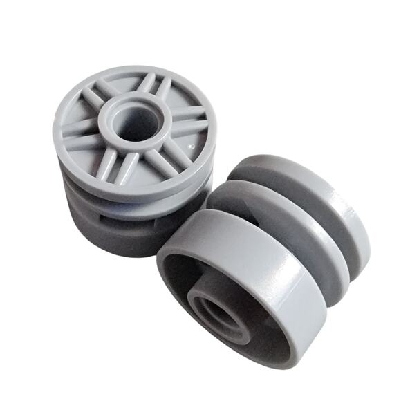 LEGO Tires Wheels‎ Rims Black White Gray Lot of 28 Replacement Parts Pieces - Picture 8 of 10